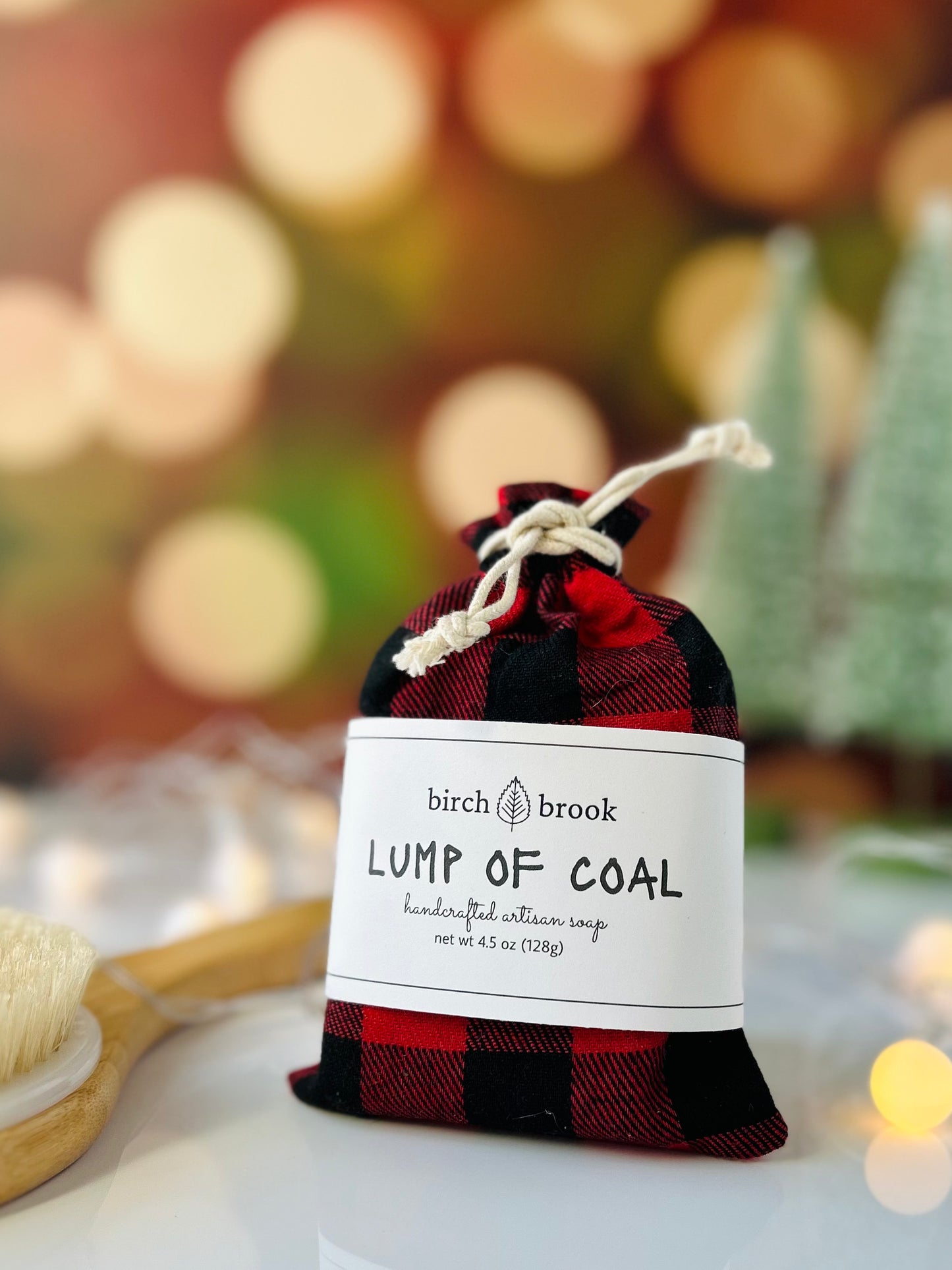 Lump of Coal Stocking Stuffer Soap
