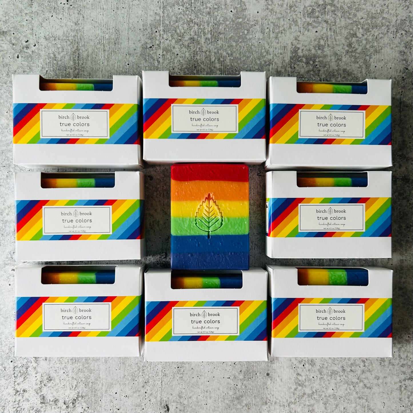True Colors Rainbow Soap