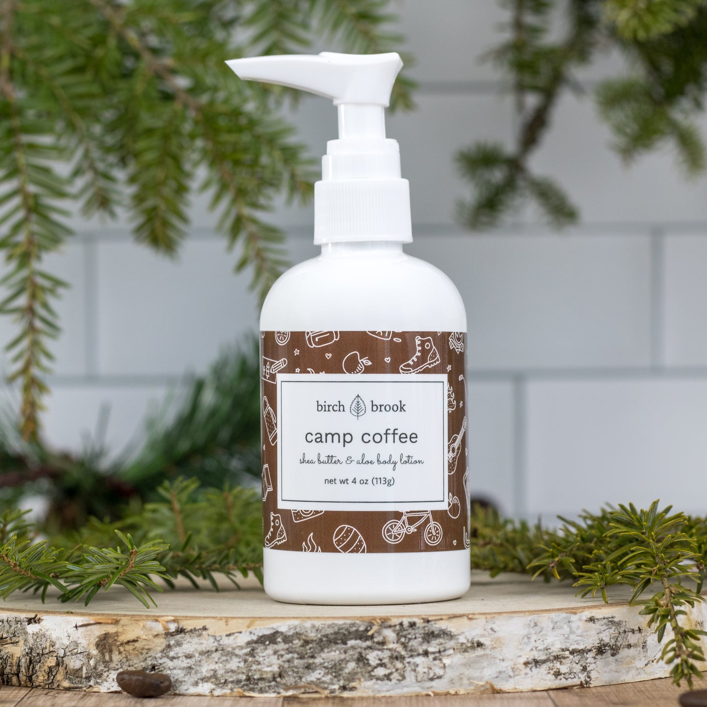 Camp Coffee Hand and Body Lotion 4 oz