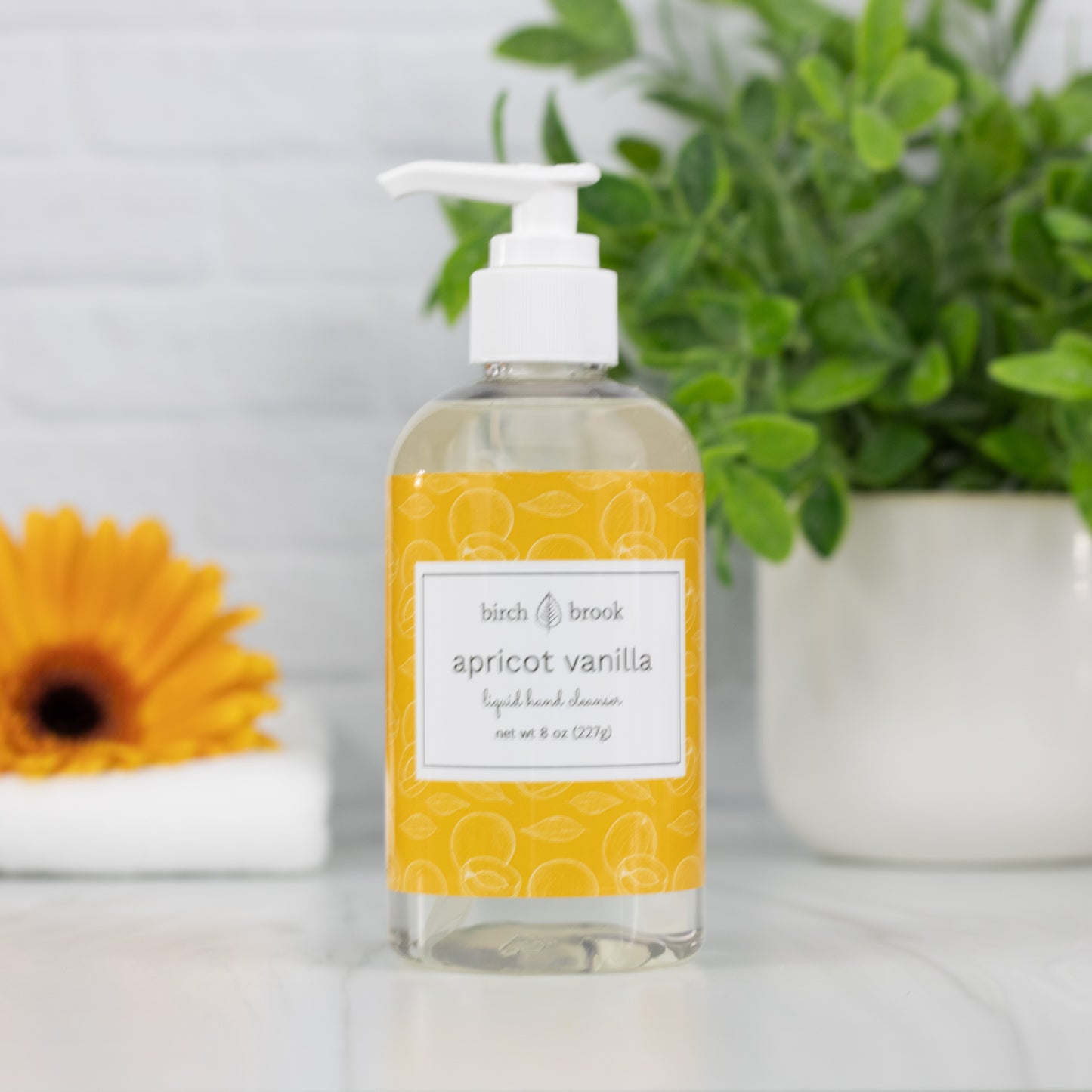 Apricot Vanilla Liquid Hand Cleanser 8 oz
