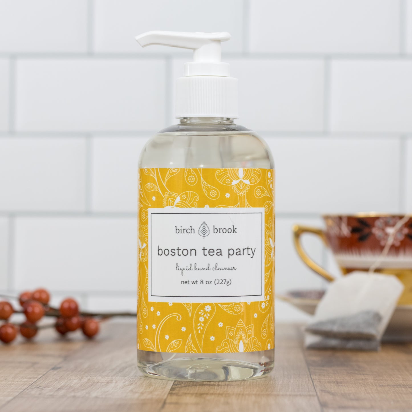 Boston Tea Party Liquid Hand Cleanser 8 oz