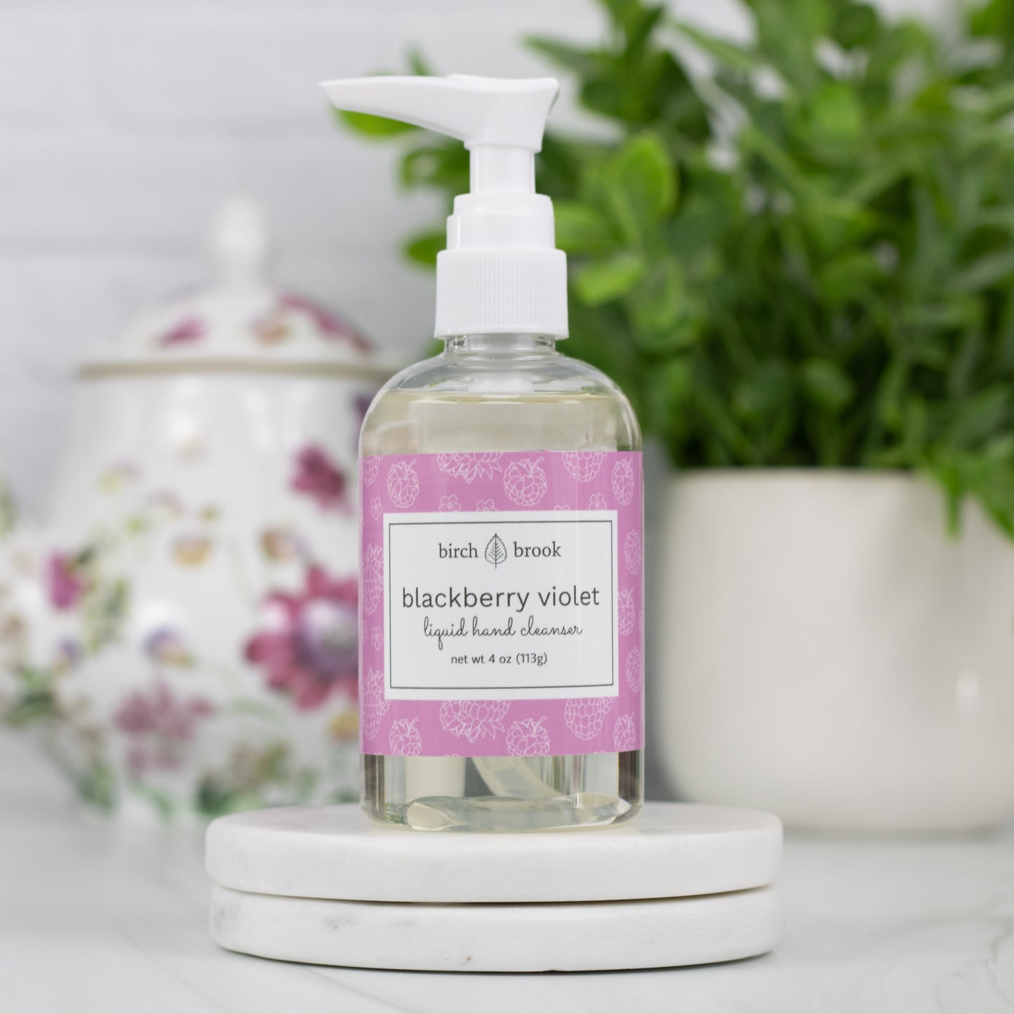Blackberry Violet Liquid Hand Cleanser 4 oz