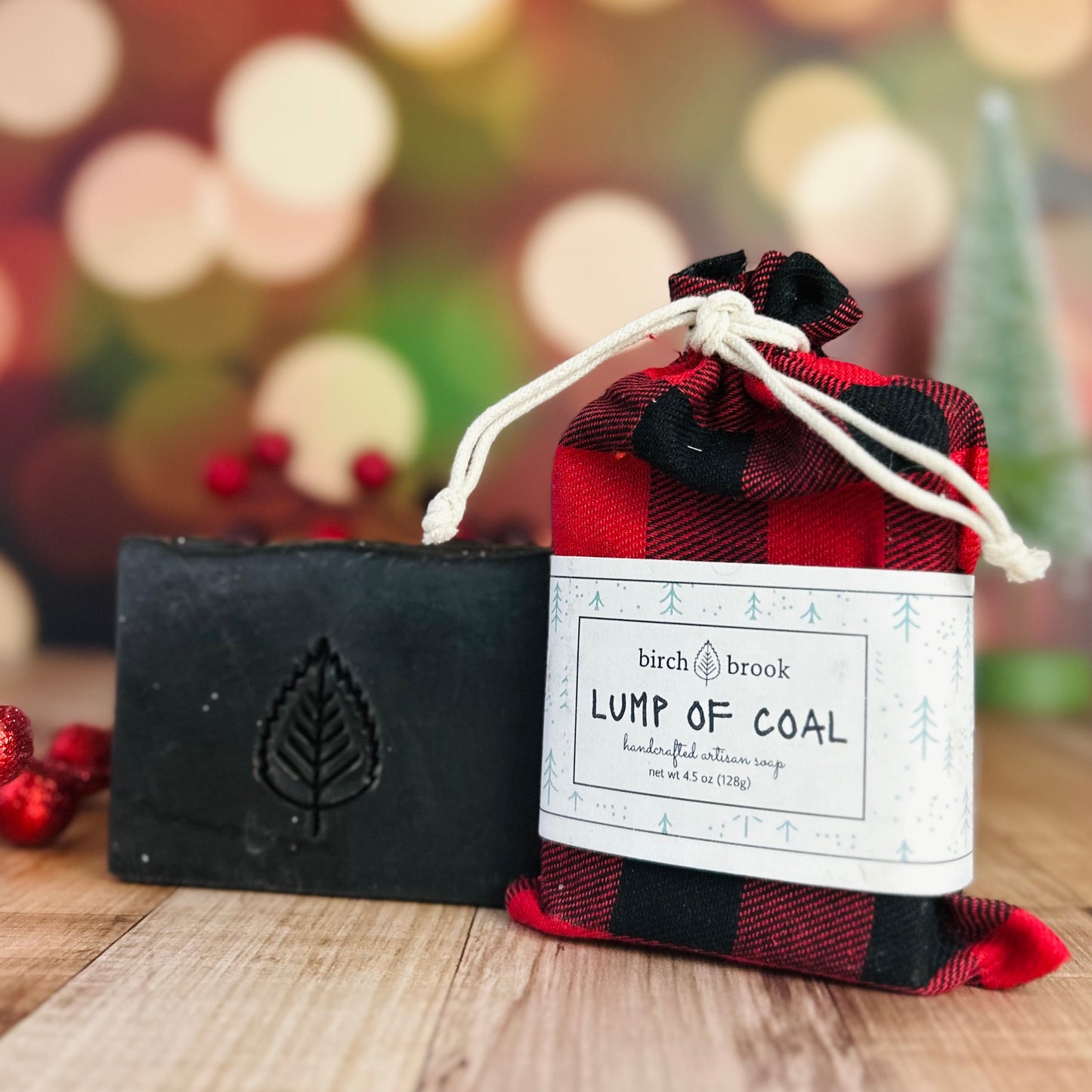 Lump of Coal Stocking Stuffer Soap