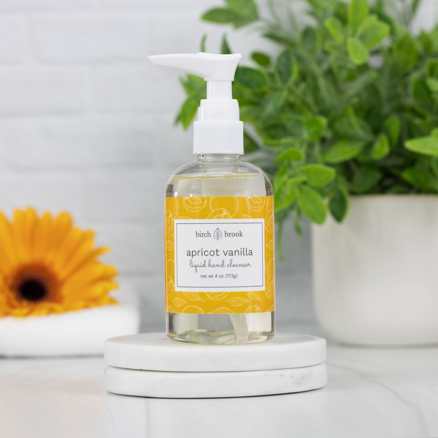 Apricot Vanilla Liquid Hand Cleanser 4 oz