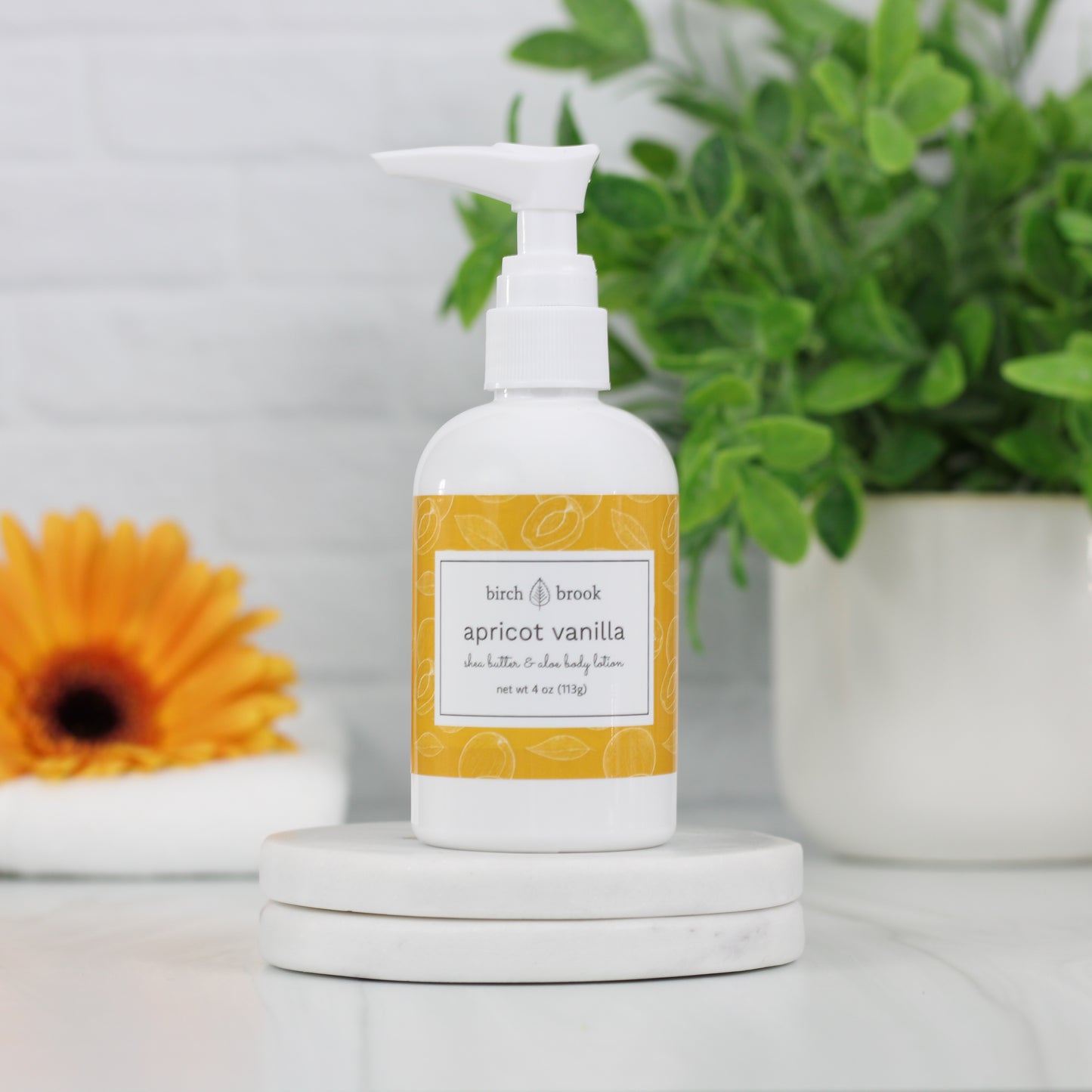 Apricot Vanilla Hand and Body Lotion 4 oz