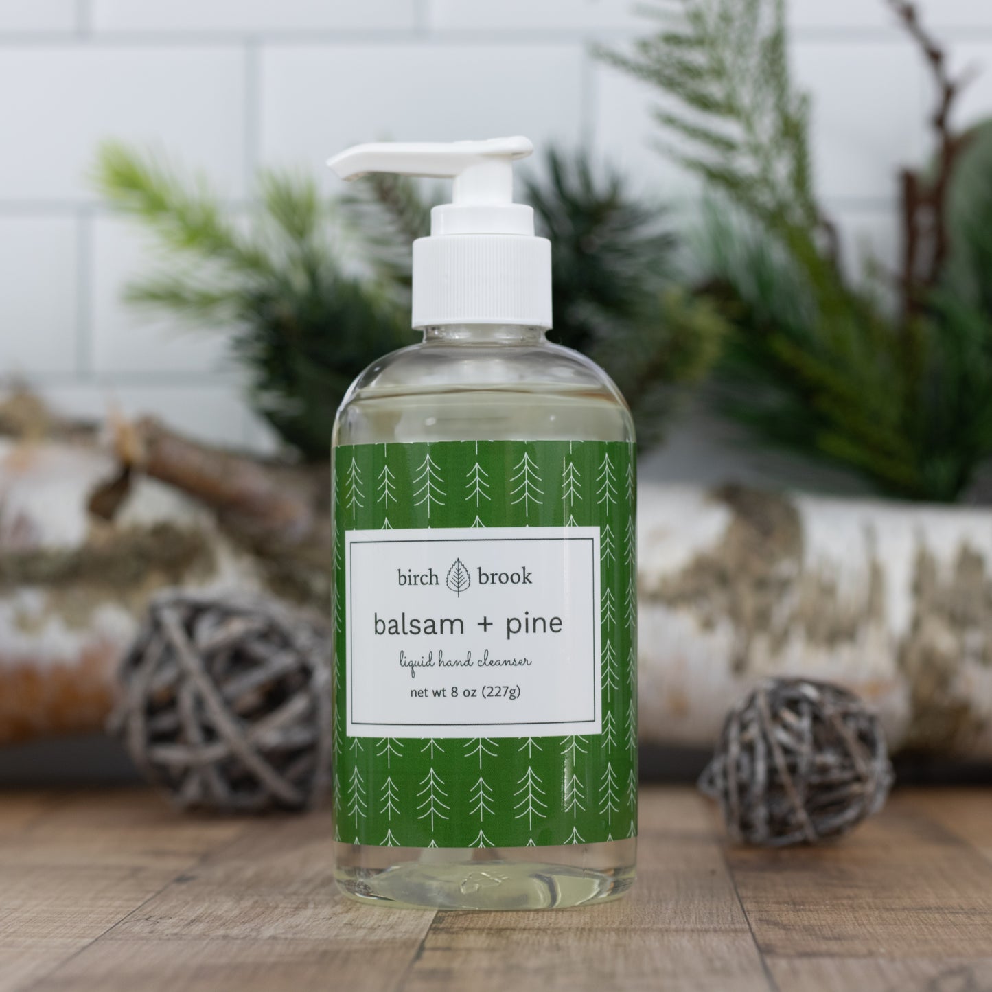 Balsam + Pine Liquid Hand Cleanser 8 oz