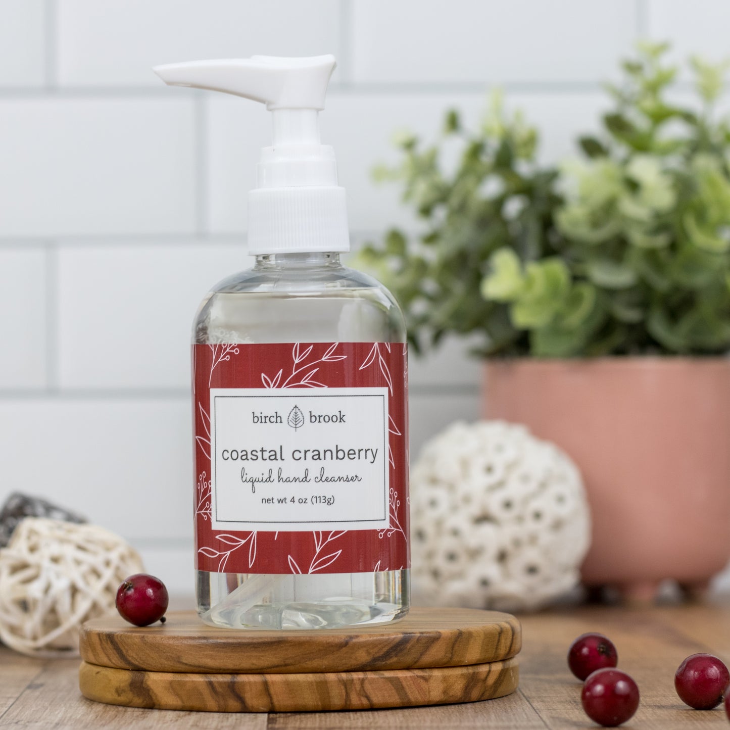 Coastal Cranberry Liquid Hand Cleanser 4 oz