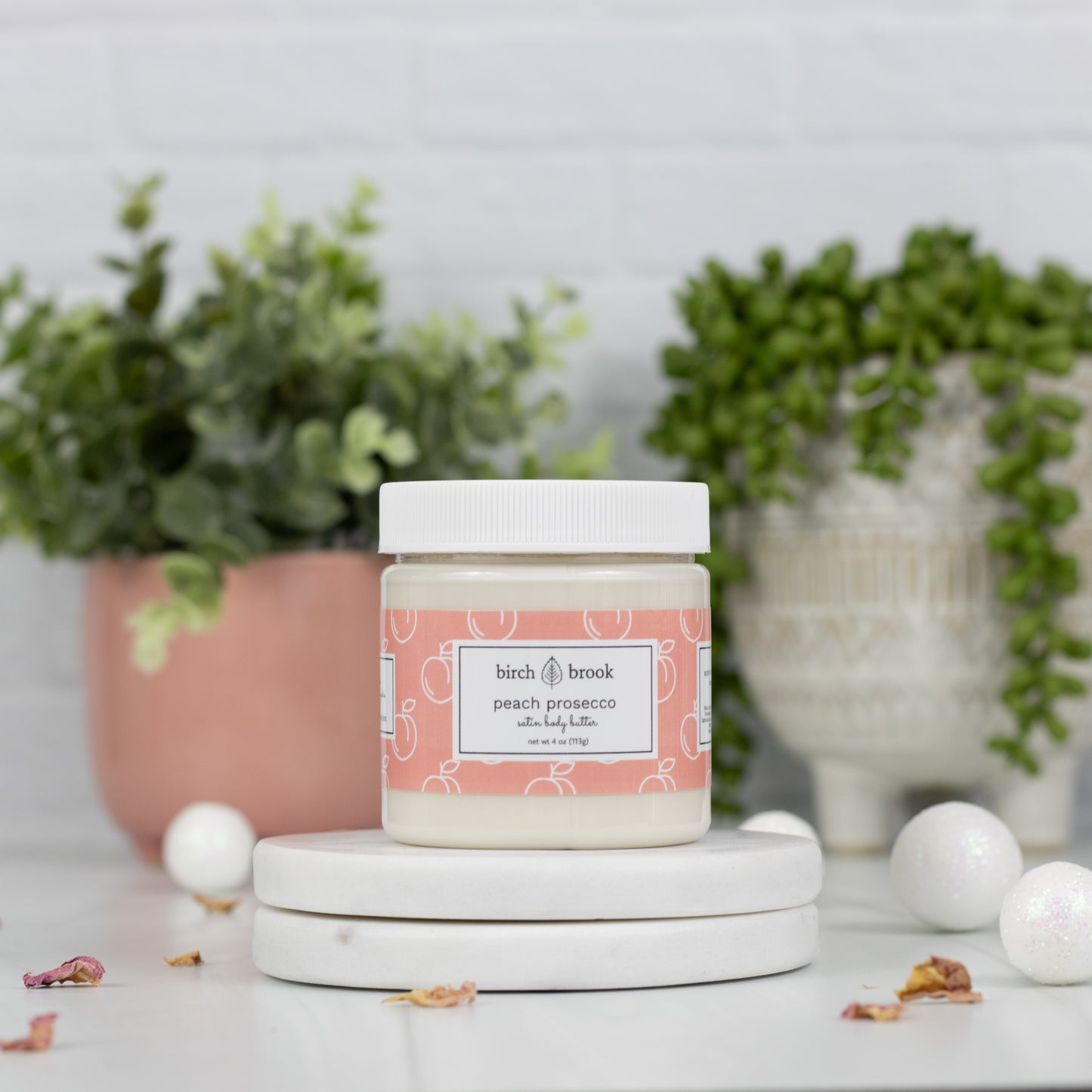 Peach Prosecco Satin Body Butter 4 oz