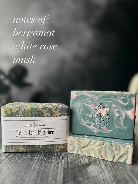 M is for Macabre Soap