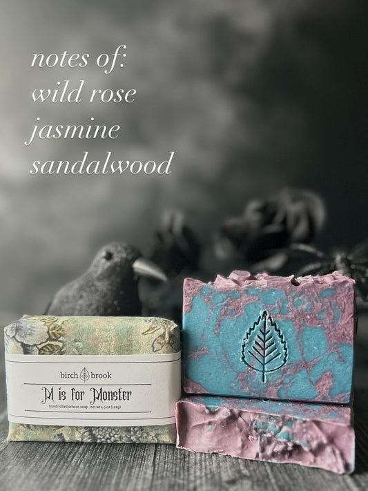 M is for Monster Soap