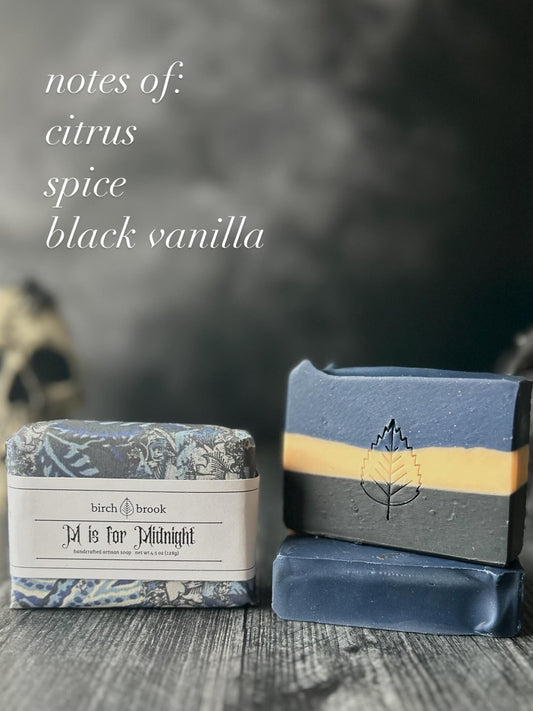 M is for Midnight Soap