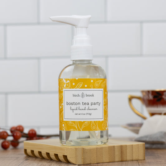 Boston Tea Party Liquid Hand Cleanser 4 oz