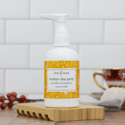 Boston Tea Party Hand and Body Lotion 4 oz