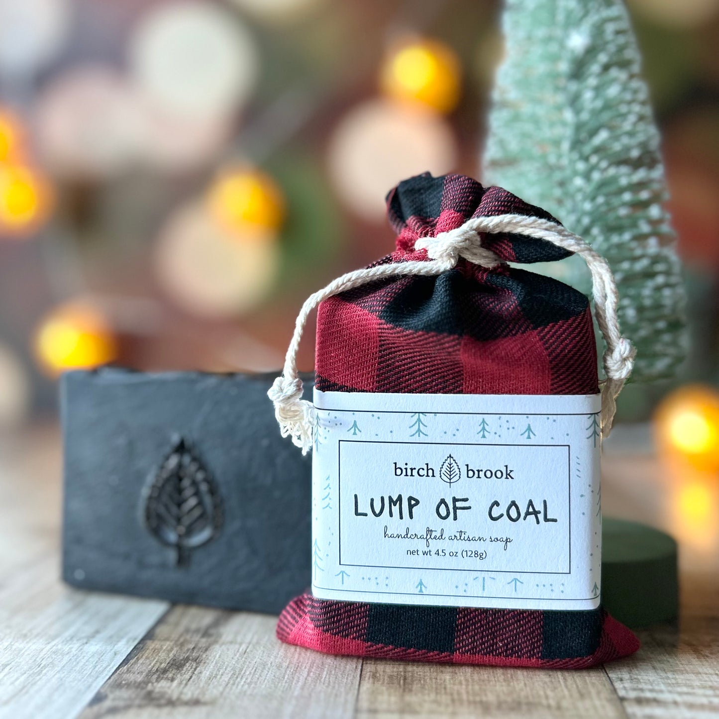 Lump of Coal Stocking Stuffer Soap