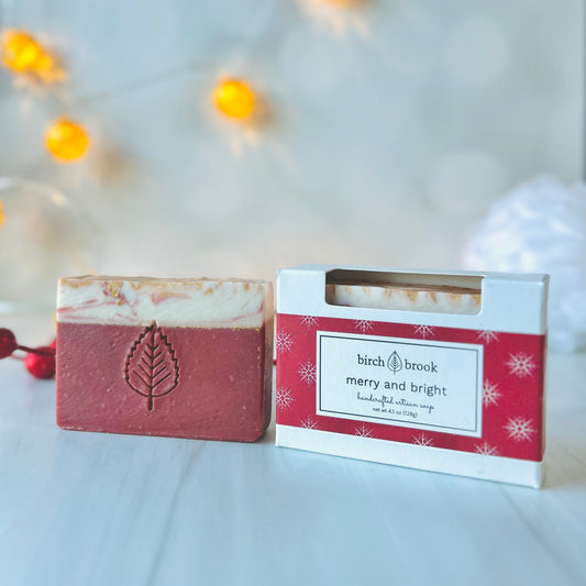 Merry and Bright Artisan Bar Soap