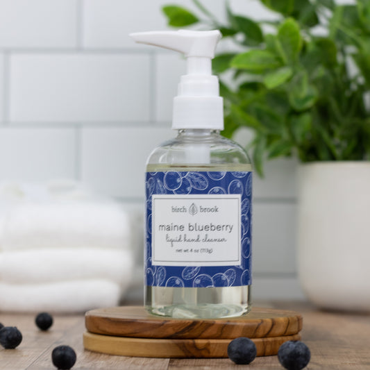 Maine Blueberry Liquid Hand Cleanser 4 oz