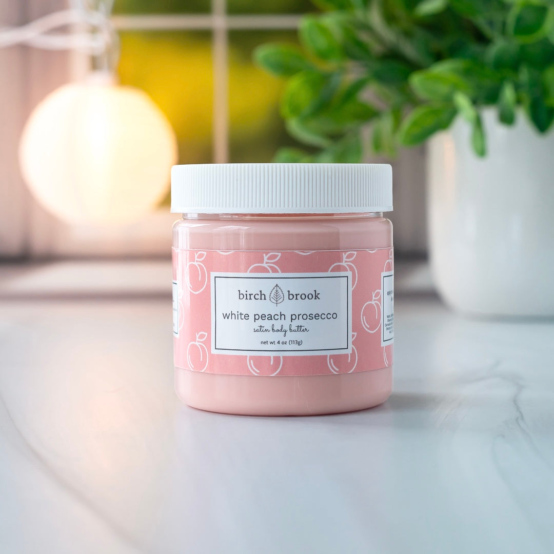 Peach Prosecco Satin Body Butter 4 oz