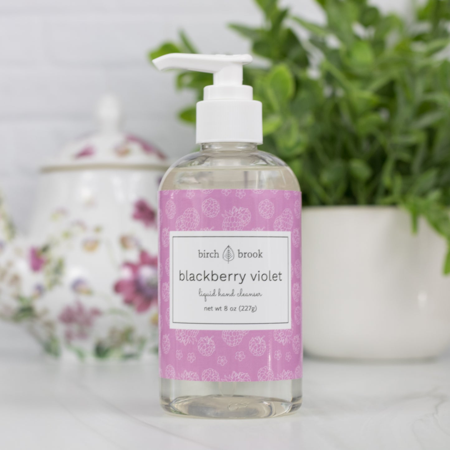 Blackberry Violet Liquid Hand Cleanser 8 oz