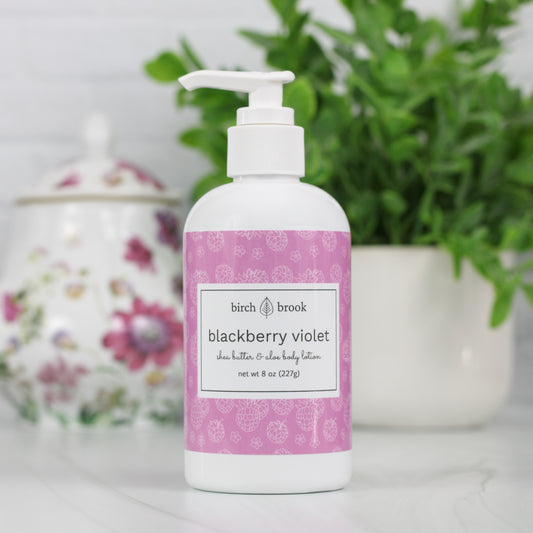 Blackberry Violet Hand and Body Lotion 8 oz