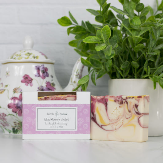 Blackberry Violet Artisan Soap