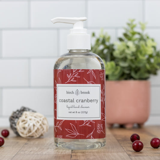 Coastal Cranberry Liquid Hand Cleanser 8 oz