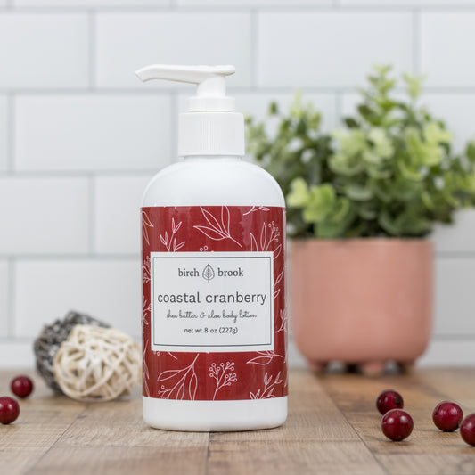 Coastal Cranberry Hand and Body Lotion 8 oz