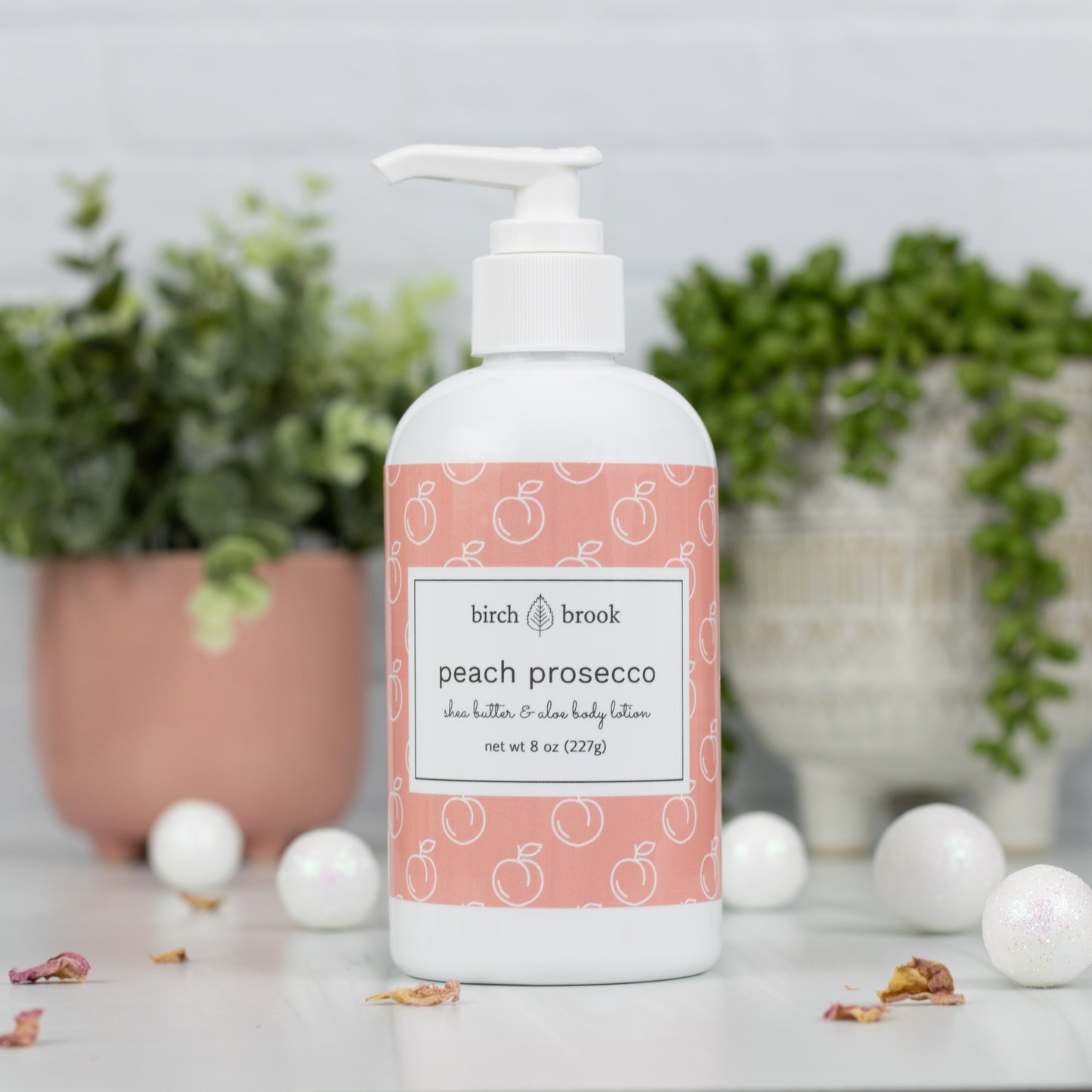 Peach Prosecco Hand and Body Lotion 8 oz