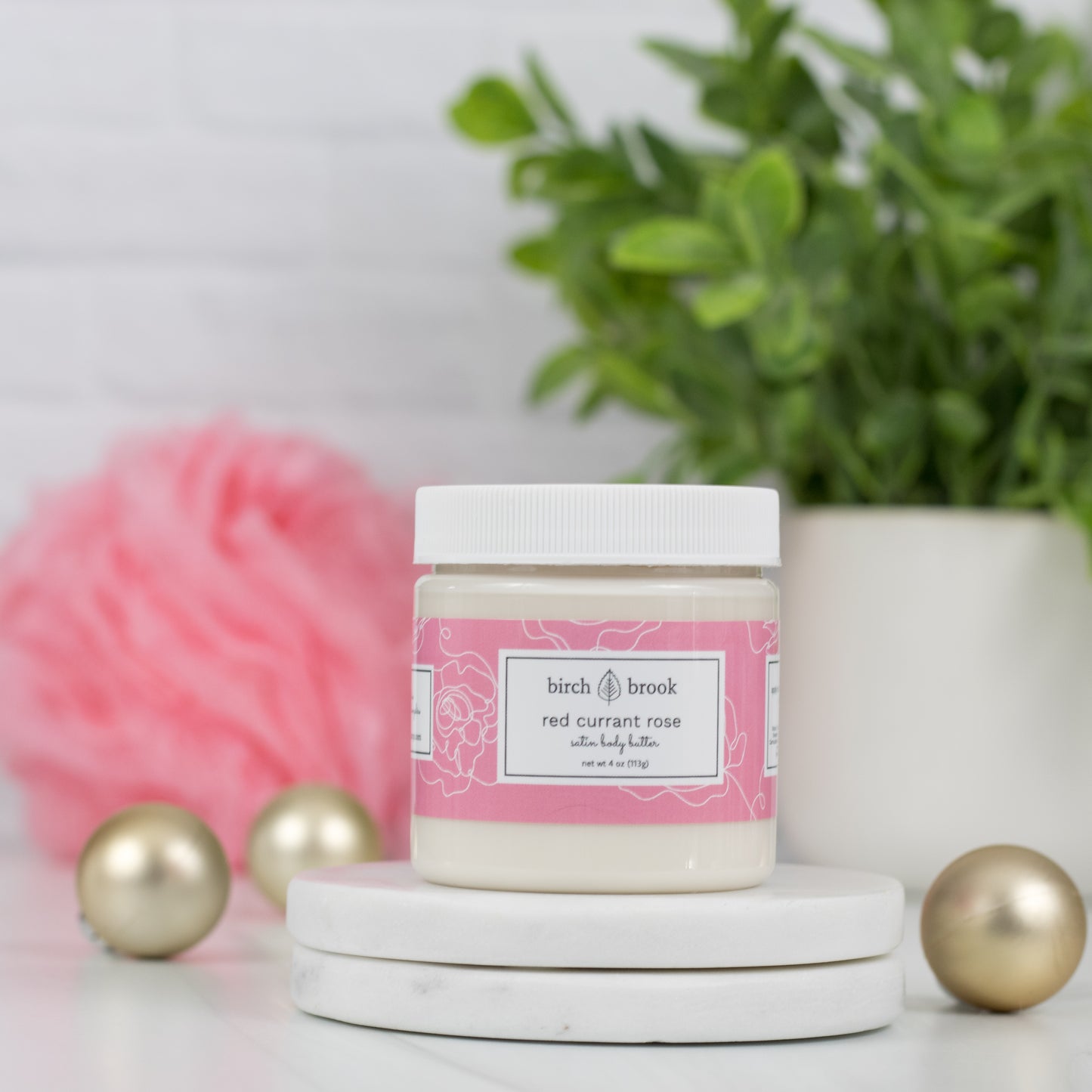 Red Currant Rose Satin Body Butter 4 oz