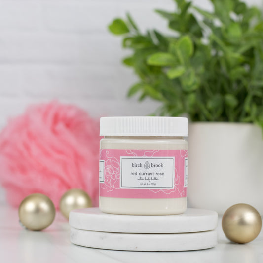 Red Currant Rose Satin Body Butter 4 oz